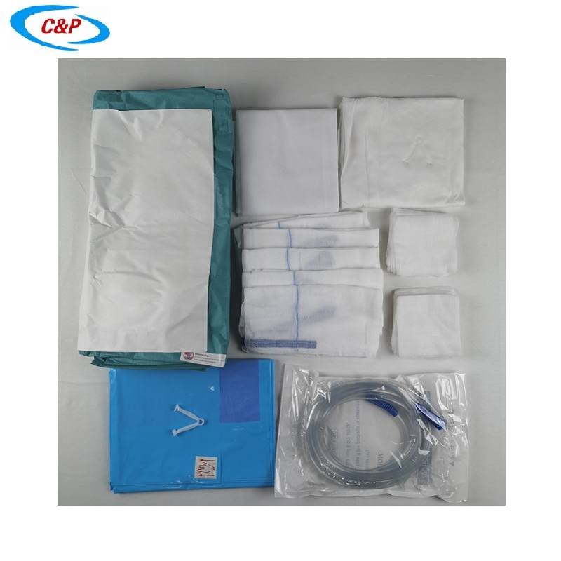Fabricante de paquetes de cortinas desechables para cirugía de cesárea
