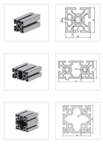 Perfil de extrusión de aluminio