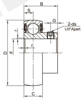 Cojinete de aleación de zinc K005