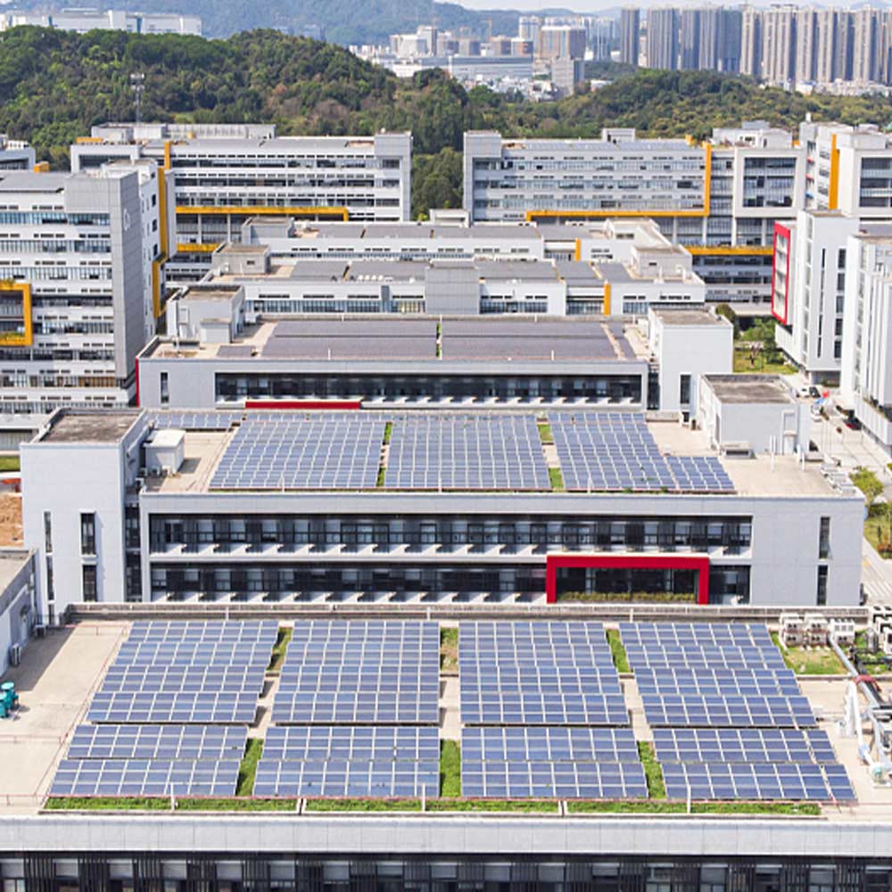 Sistema de almacenamiento de energía solar industrial para energía de fabricación
