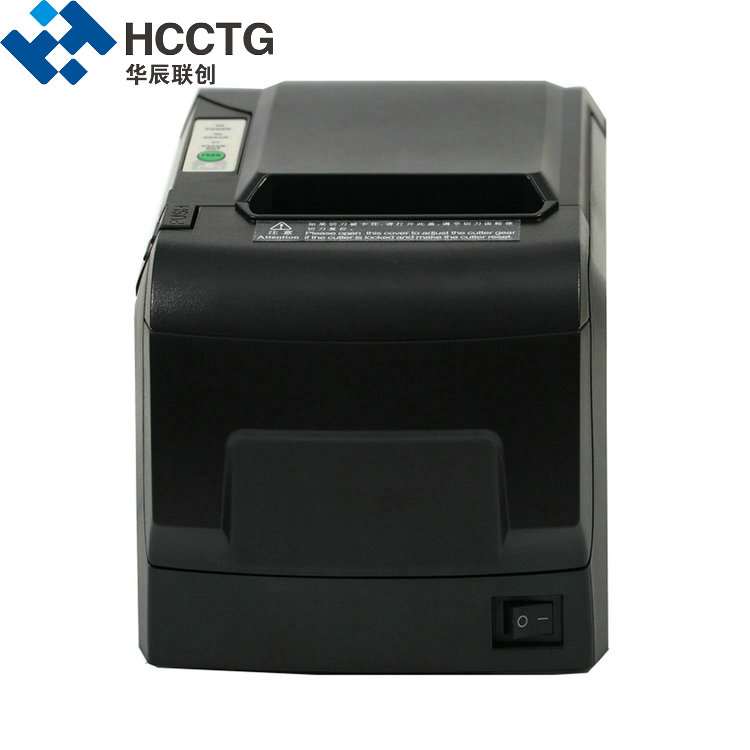 Impresora térmica de impresión de códigos de barras 2D de alta velocidad RS232/USB de 80 mm
