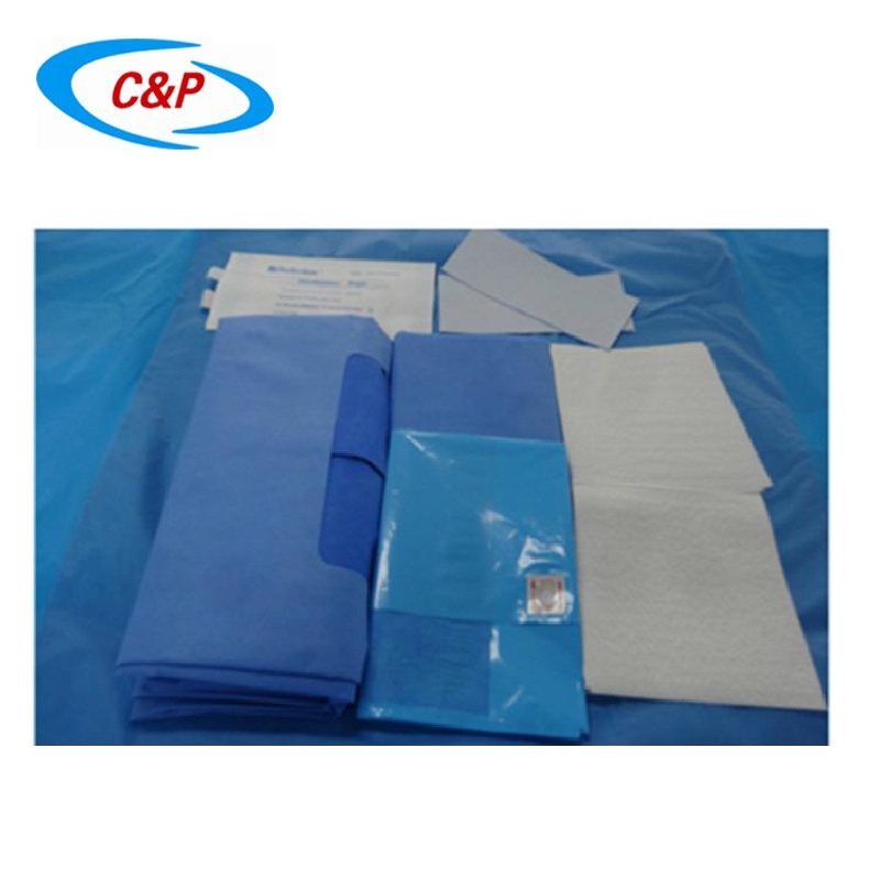 Paquete de cortinas desechables estériles para cirugía de laparoscopia abdominal ginecológica

