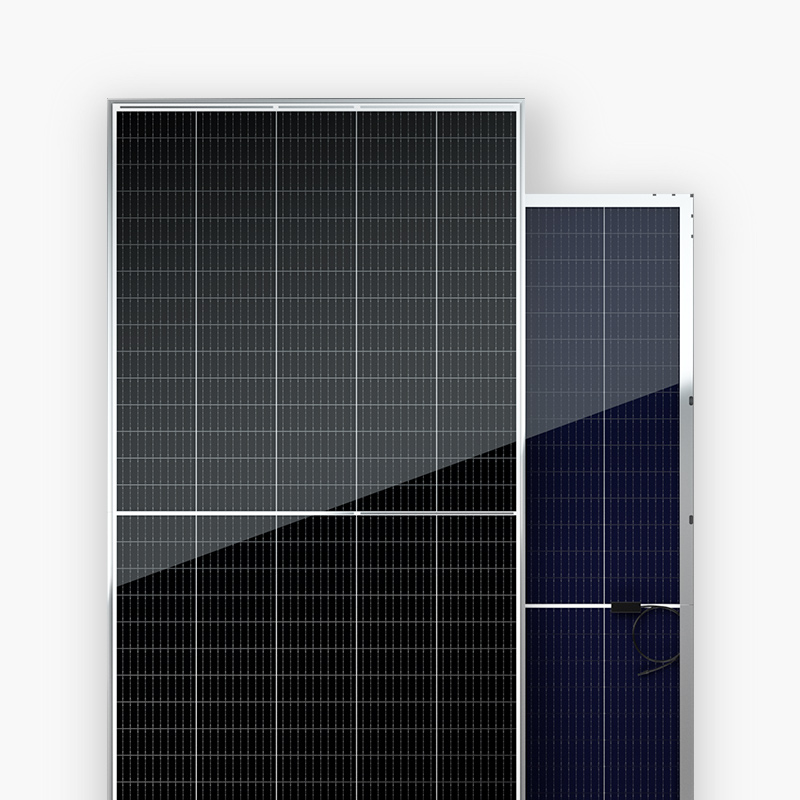 480-505w Panel solar mono bifacial DC 1500V 150Cells Haf Cut Módulo fotovoltaico
