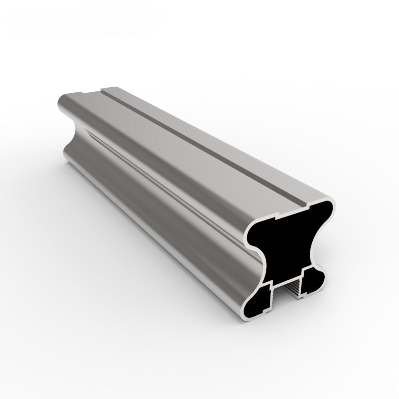 Perfil de aluminio de aluminio de la ventana de la puerta del guardarropa de las puertas del rodillo del color modificado para requisitos particulares
