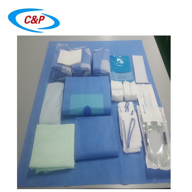 Fabricante de paquetes de cortinas quirúrgicas desechables para extremidades no tejidas SMS

