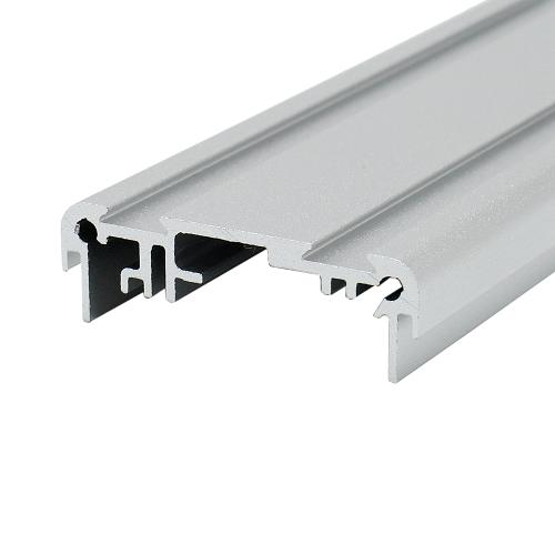 Perfil de aluminio de alta calidad Perfil de borde de aluminio de extrusión para gabinete de cocina
