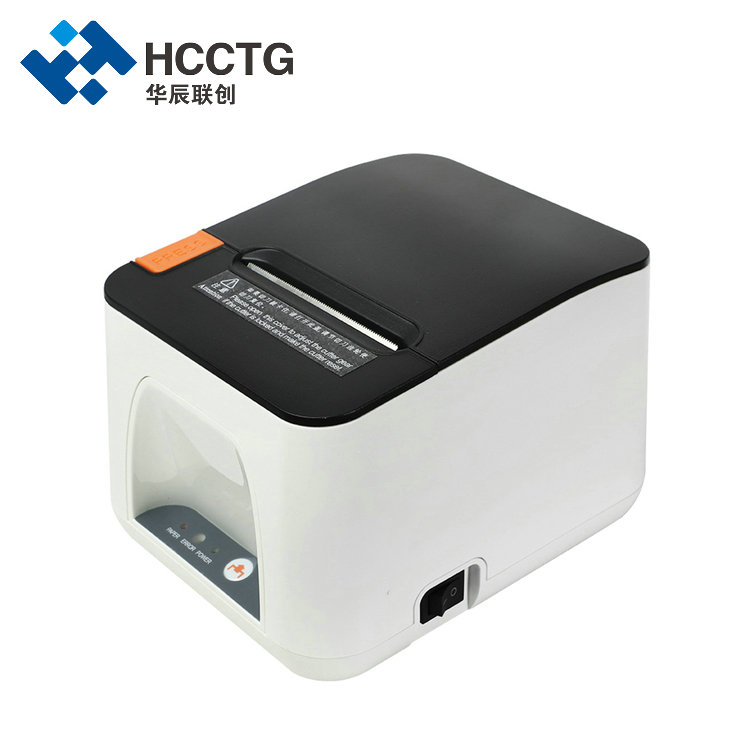 Impresora térmica de recibos POS de escritorio USB de alta velocidad de impresión de 80 mm
