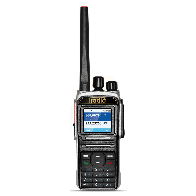 DM-600 DMR TDMA Tier 1 y Tier 2 Radio VHF UHF robusta de nivel militar
