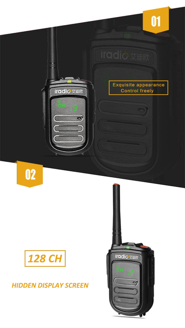 walkie talkie portátil uhf
