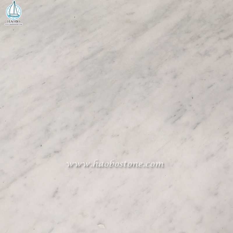 Lápida funeraria tallada personalizada de mármol blanco de Carrara
