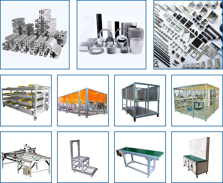 perfil de aluminio estructural