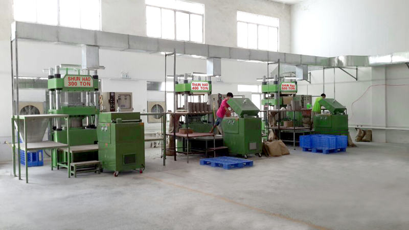 Fabricante de máquinas de compresión de melamina Shunhao