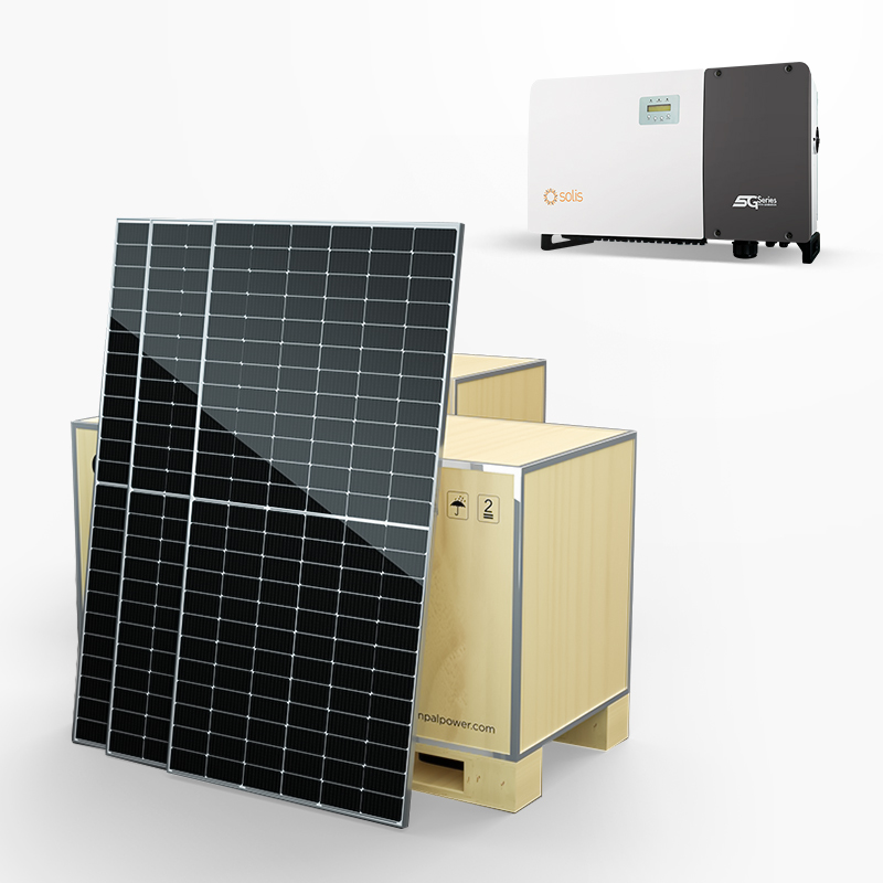 Kits de energía del sistema de energía solar fotovoltaica comercial en la red
