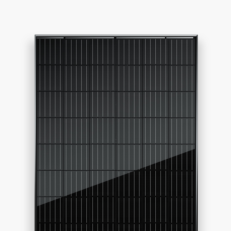 315-330W Panel solar fotovoltaico de silicio monocristalino PERC de 60 celdas completamente negro
