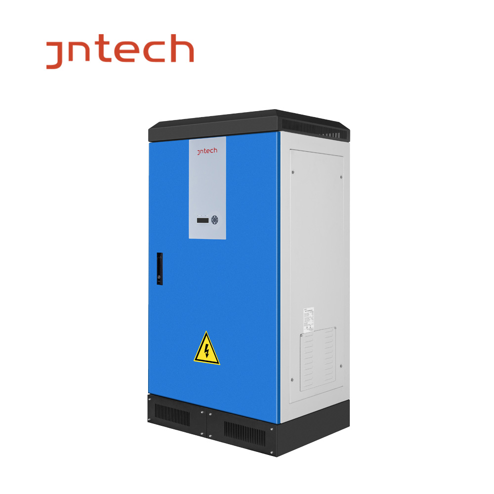Inversor de bombeo de agua de energía solar de 3 fases de alta eficiencia de 110KW Jntech ip65 de ancho mppt
