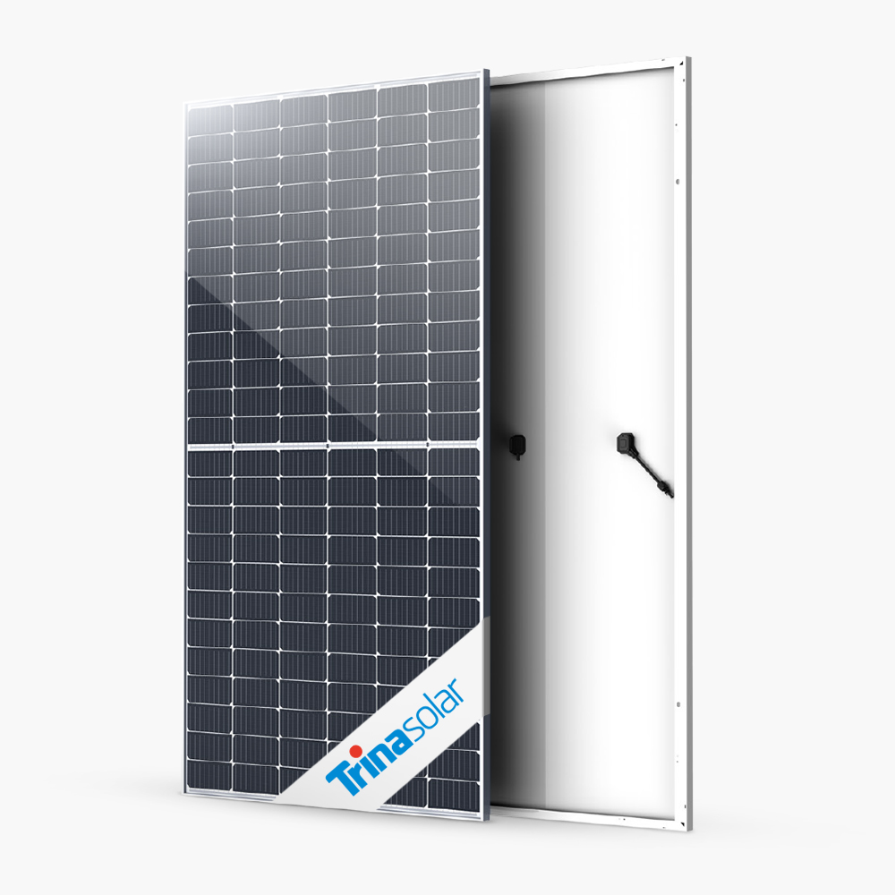 Panel fotovoltaico solar monocristalino MBB de alta eficiencia Trina TallMax de 395-420 W
