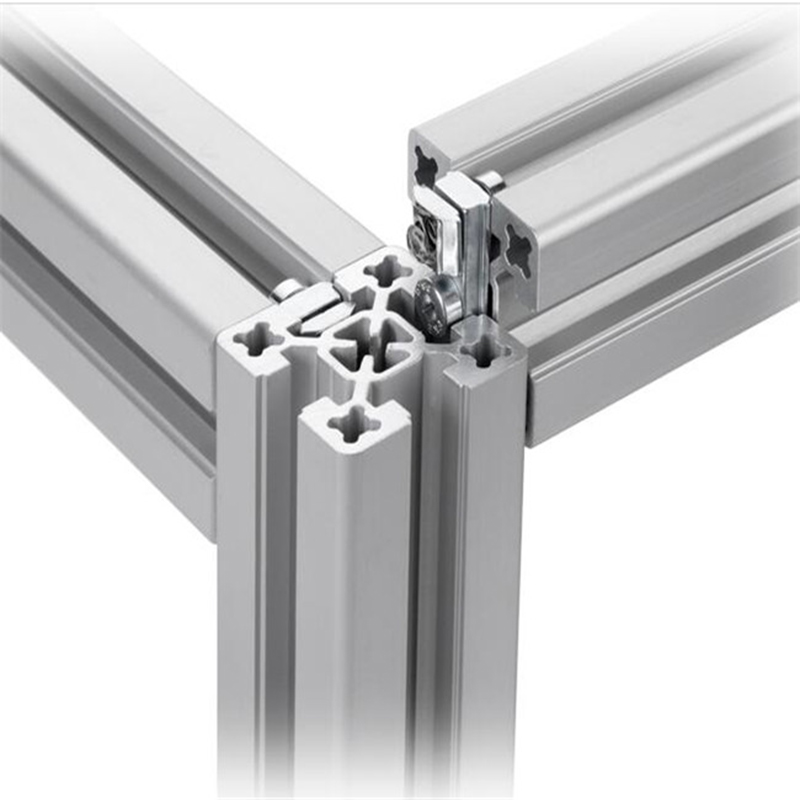 Perfiles de aluminio de la industria de recubrimiento en polvo/anodizado personalizado del fabricante
