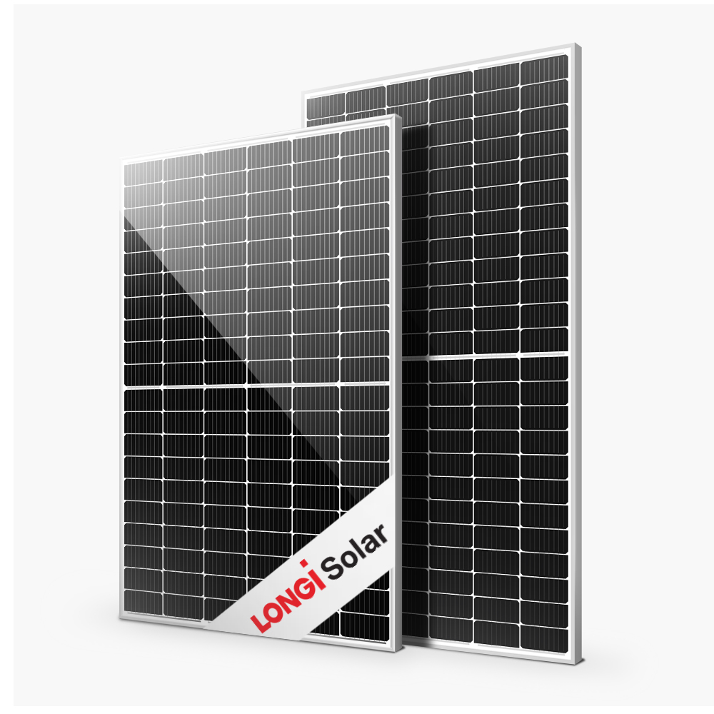 530-550W Panel fotovoltaico de energía solar Longi de 144 celdas
