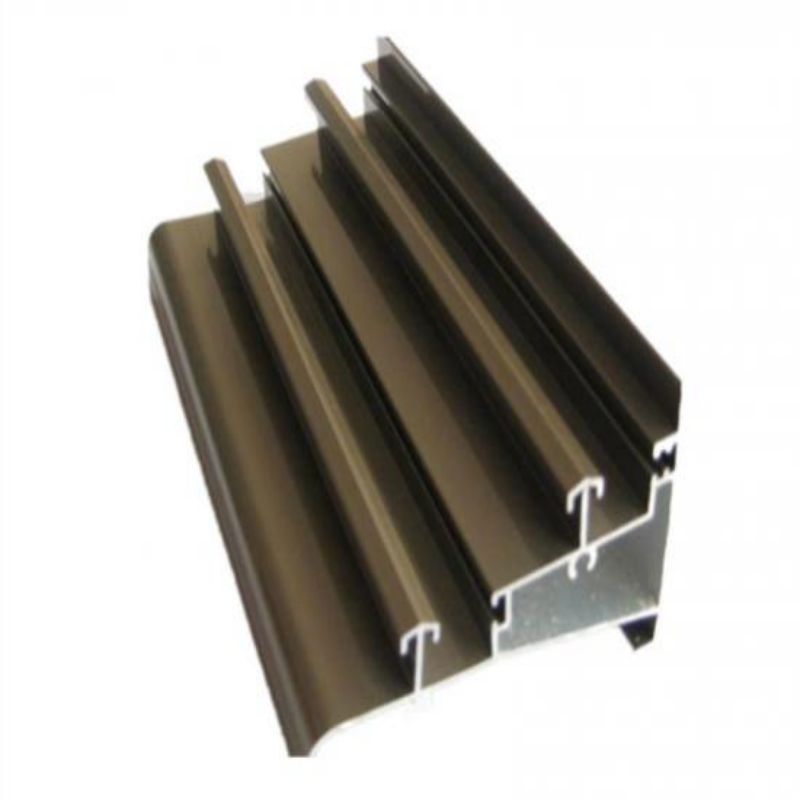 Perfil de aluminio de tratamiento de superficie de electroforesis de venta de fábrica
