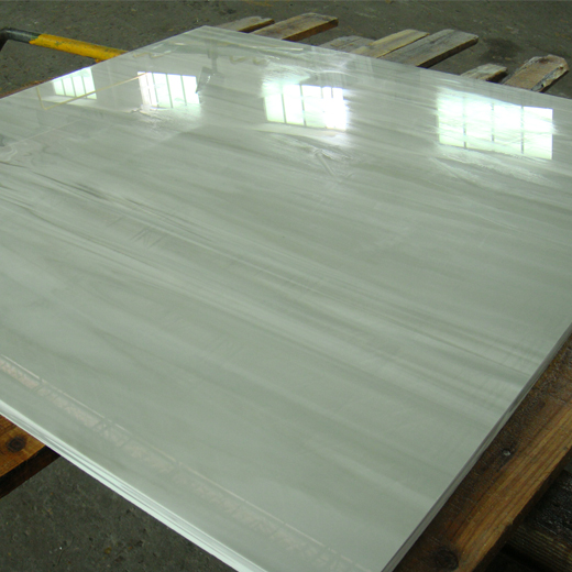 Panel de vidrio cristalizado nano de veta de madera para baldosas de suelo interior
