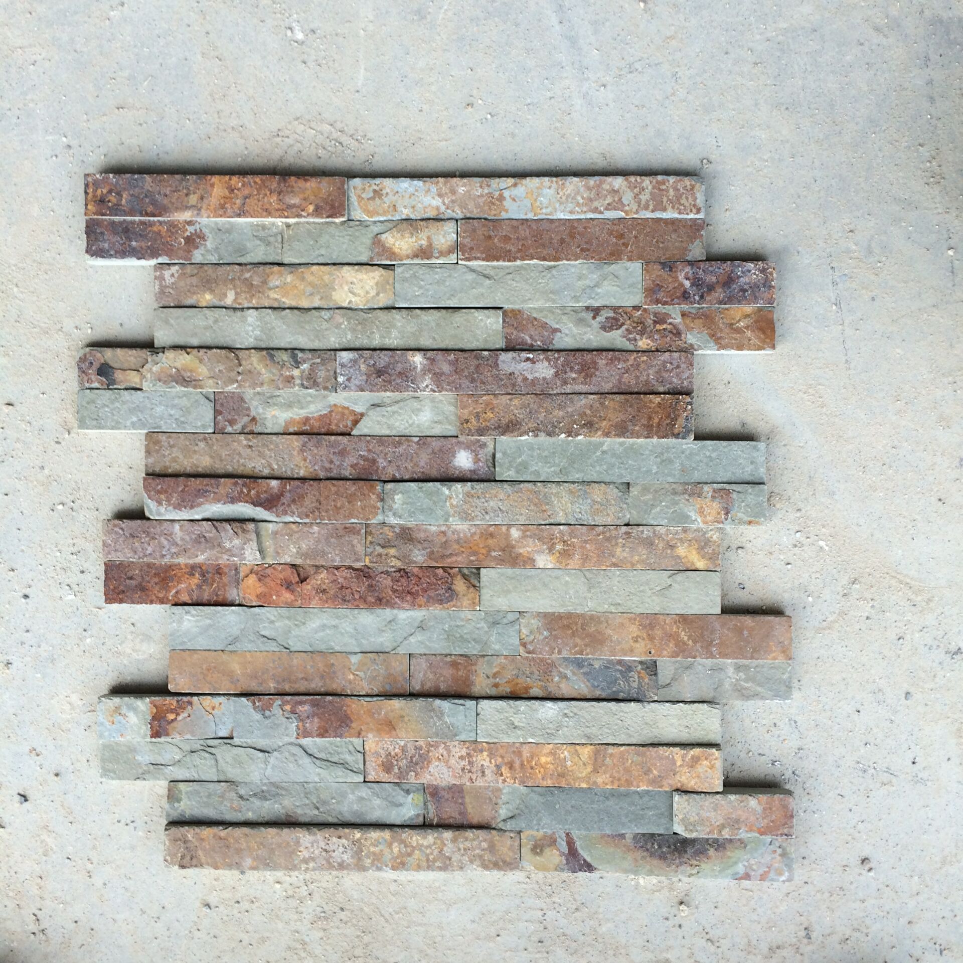 RSC 002 piedra cultural pizarra oxidada natural
