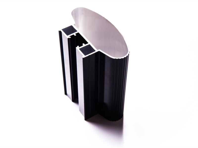 Perfiles de extrusión de aluminio anodizado negro Color anodizado
