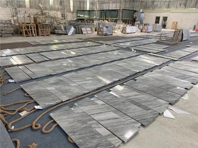 Azulejos de mármol gris Lais para pared