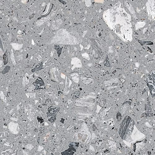 Luomali Grey Nautral Looking Mejor precio Losa de suelo de mármol de ingeniería PX0198
