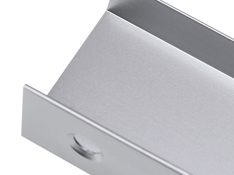 Precio de aluminio de alta calidad por Kg Perfil de aluminio de extrusión Perfil de borde de aluminio para gabinete de cocina

