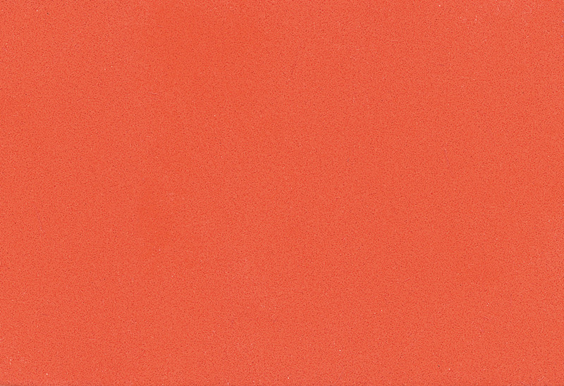 Cuarzo artificial de color naranja puro RSC2809
