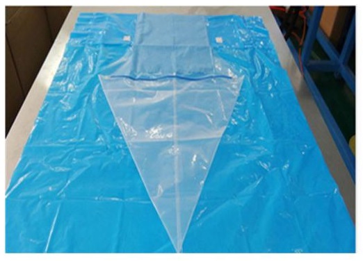 Paquete de entrega esterilizable en autoclave estéril desechable para uso hospitalario Paquete de cortina de entrega quirúrgica
