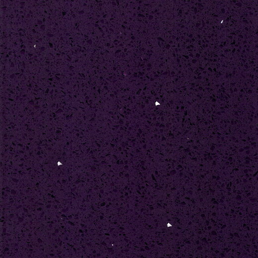 OP1810 material de encimera de ingeniería de piedra de cuarzo de nuevo color púrpura estelar
