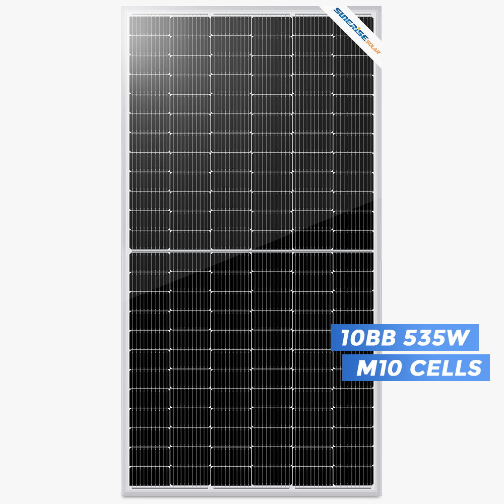 182 10BB Mono Panel solar de 535 vatios con precio de fábrica
