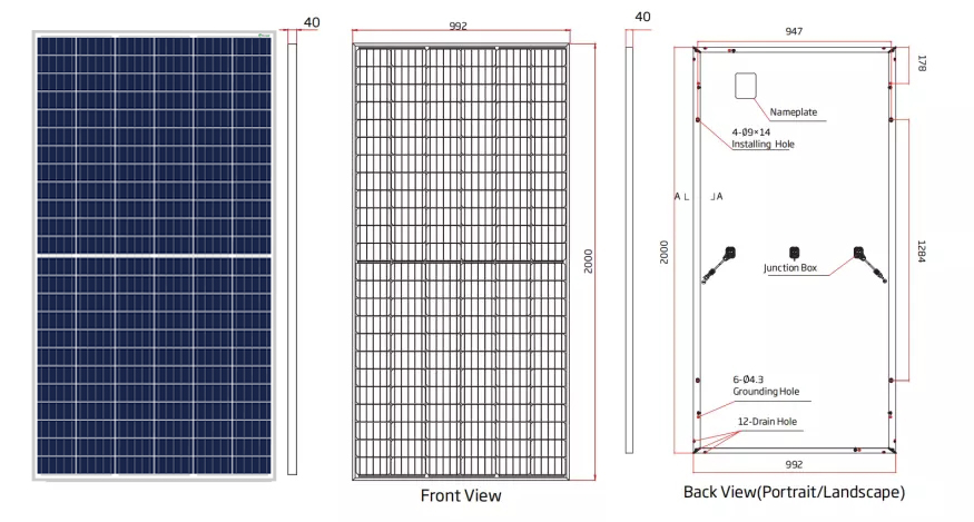 Panel solar polivinílico