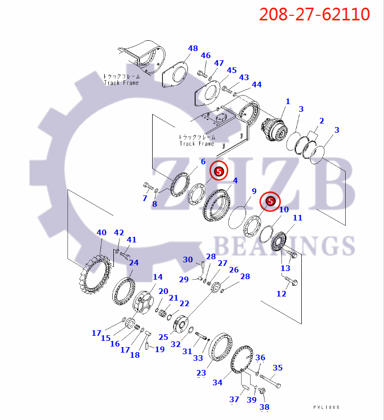 PARTES komatsu