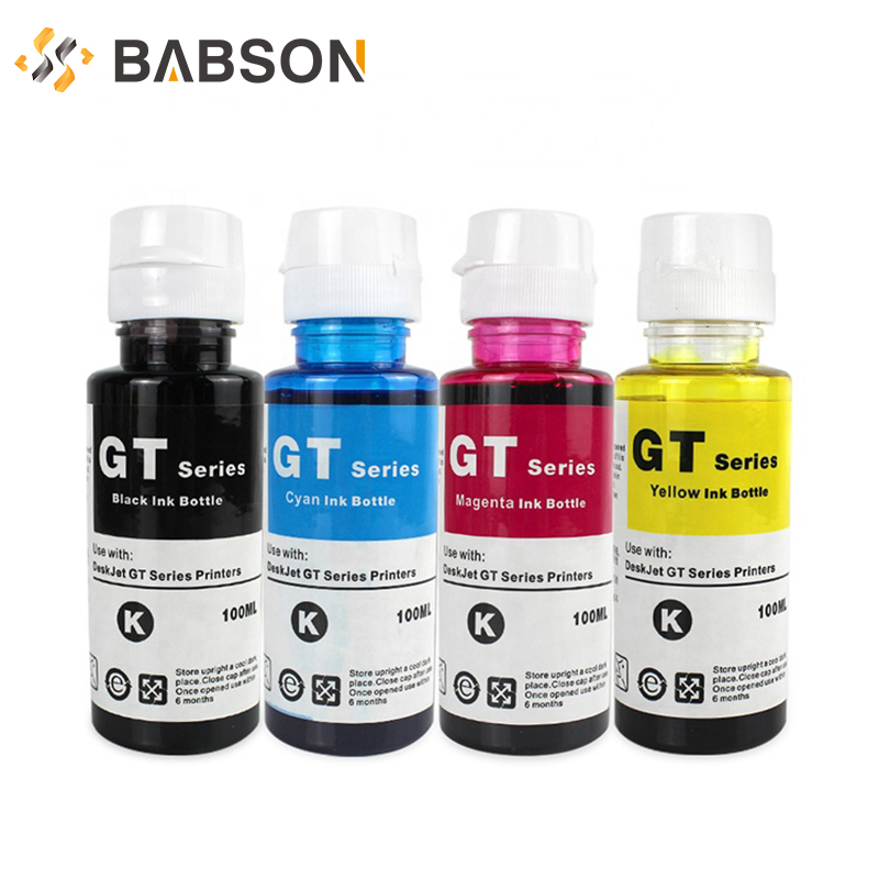 Botellas de tinta GT 51/52/53 para HP Ink DeskJet GT 5810/5820/5822
