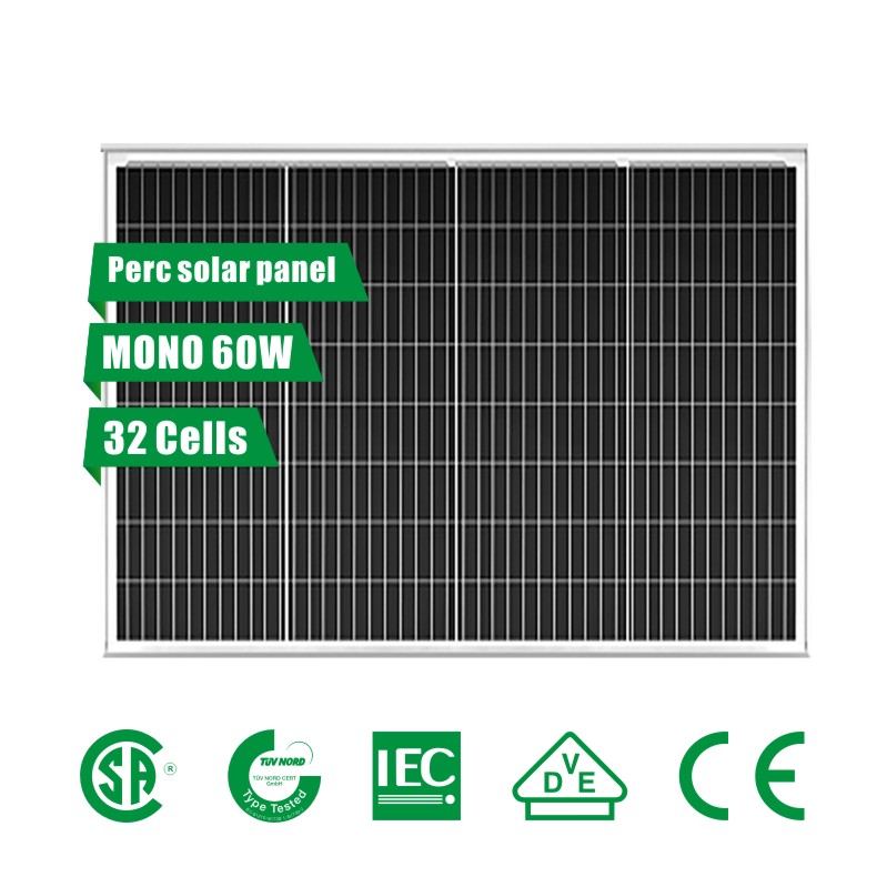 Módulo solar de 60W (Perc)
