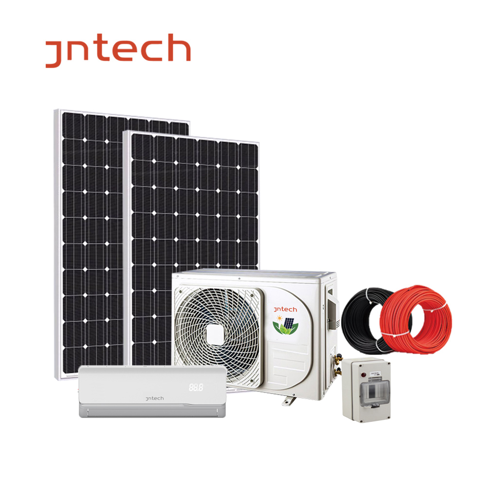 acondicionador de aire solar energía solar-Solar &amp; AC híbrido typeDC acondicionador de aire solar puro
