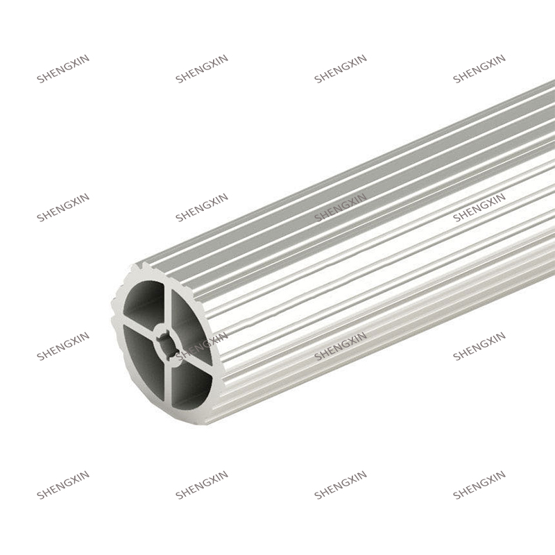 Tubo de extrusión de aleación de aluminio estándar SHENGXIN Perfiles de tubo redondo (círculo) de aluminio
