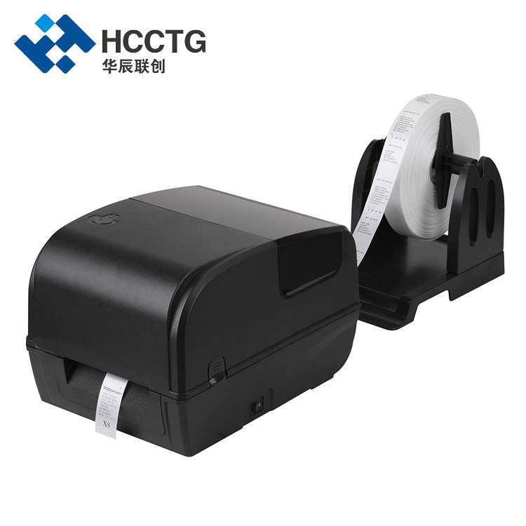 Impresora de etiquetas de cuidado de lavado por transferencia térmica directa 1D/2D de 108 mm HCC-2054TA
