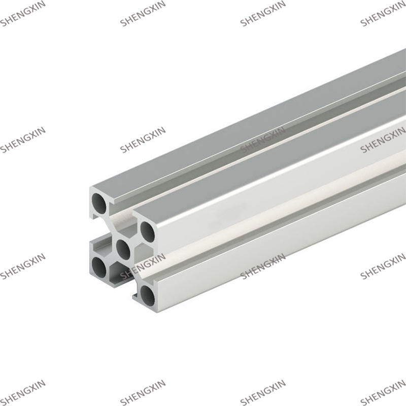 Riel lineal de perfil de extrusión de aluminio con ranura en V

