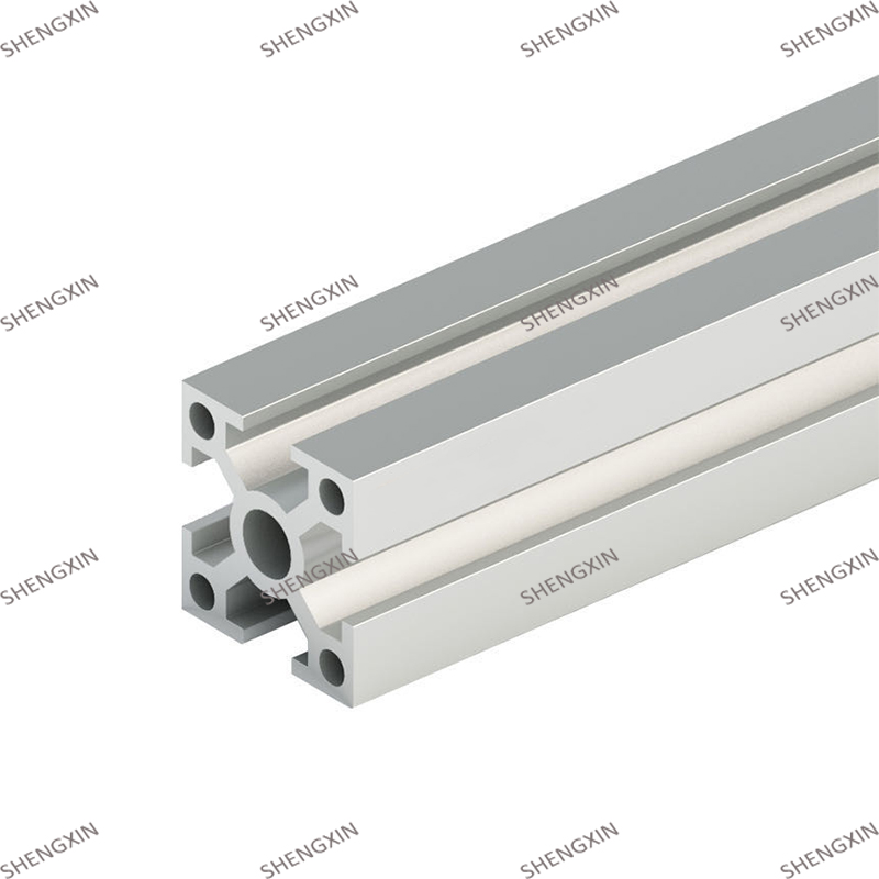 Extrusión de perfil T de aluminio industrial SX-8-3030AW
