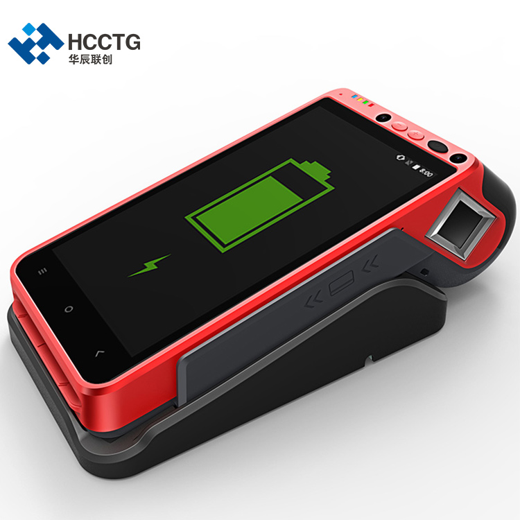 Máquina NFC Android POS para pago con lector de tarjeta inteligente HCC-Z100
