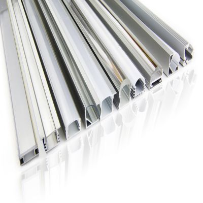 Foco led redondo perfil aluminio regulable
