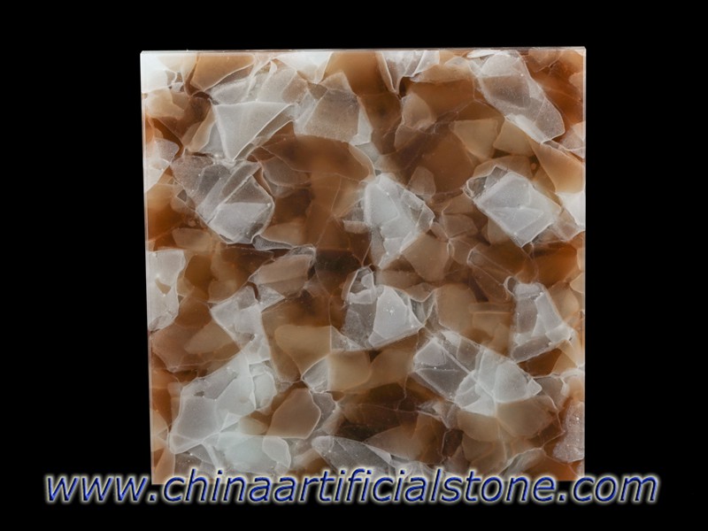 Caramel Jade Sea Glass Glass2 losas para encimeras
