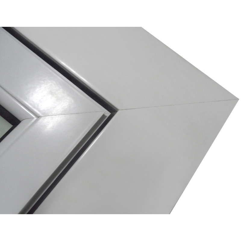 Ventana de marco de aluminio interior y exterior estándar europeo
