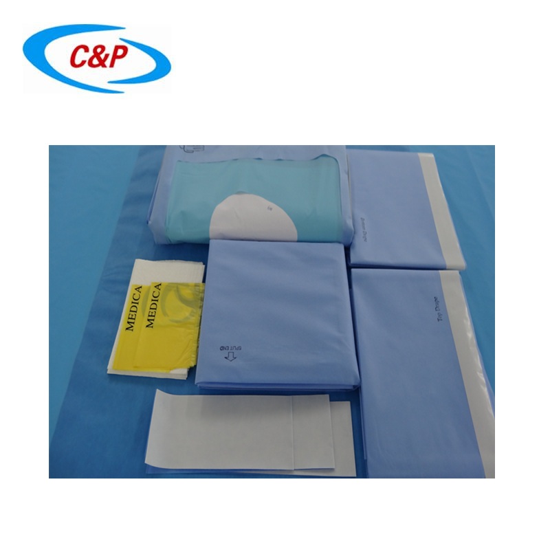 La cadera no tejida estéril disponible certificada CE de la venta caliente cubre el paquete para el uso médico
