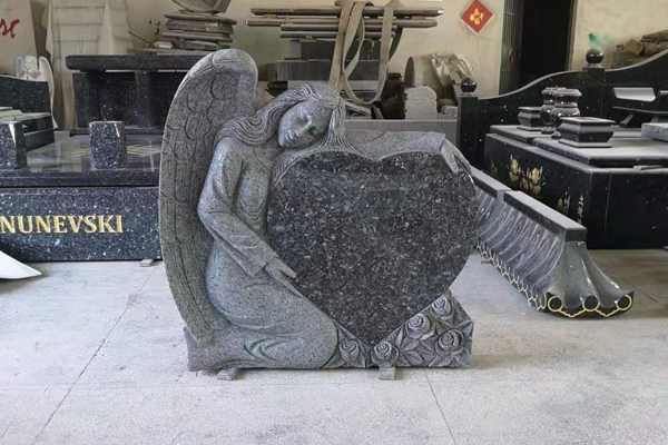 Monumento de diseño de ángel para tumbas de lápida