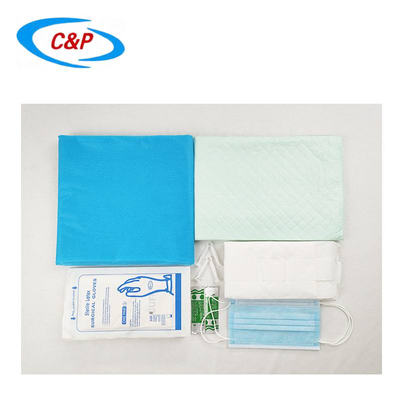 Fabricante de kits de paquetes de cortinas quirúrgicas para el cuidado de recién nacidos desechables para uso hospitalario
