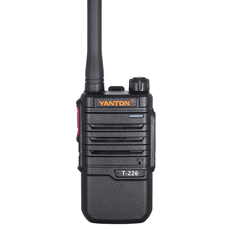 Walkie Talkie de radio de mano analógico UHF de largo alcance
